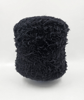 Пряжа Merino Peluche, Italy, меринос, цвет черный